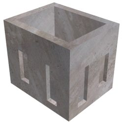 2'x5'x3' Handhole w/Slab/KO