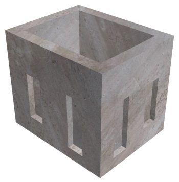 2'x5'x3' Handhole w/Slab/KO