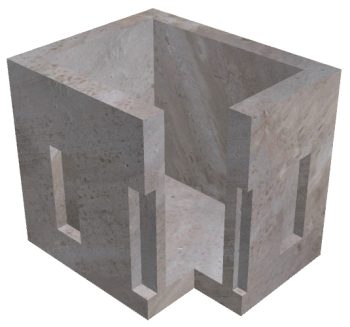 2'x5'x3' Handhole w/Slab/KO - Image 2