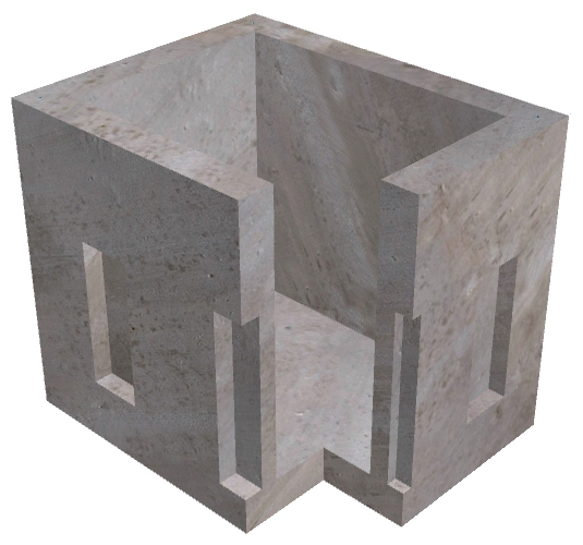 2'x5'x3' Handhole w/Slab/KO - Image 2