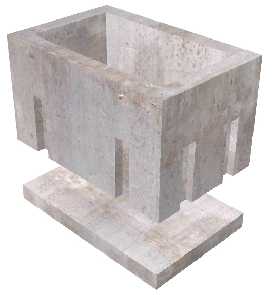 2'x5'x3' Handhole w/Slab/KO - Image 2