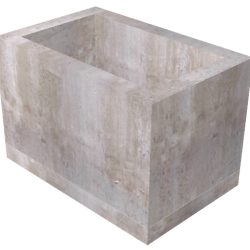 2'x5'x3' Handhole w/Slab