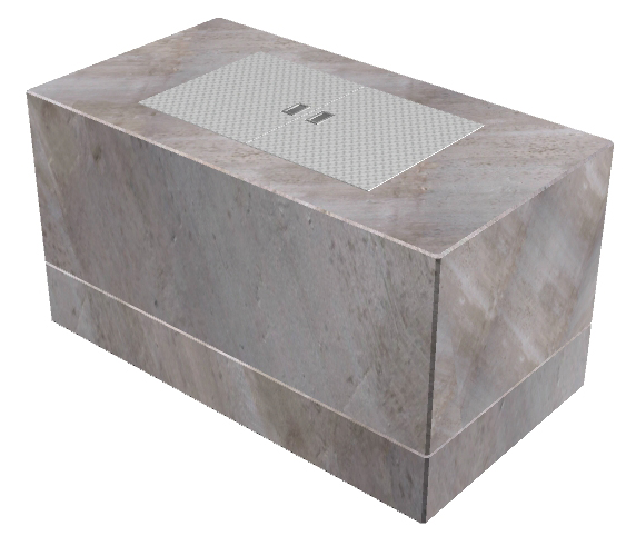 4'x8'x4' Handhole w/Slab/KO