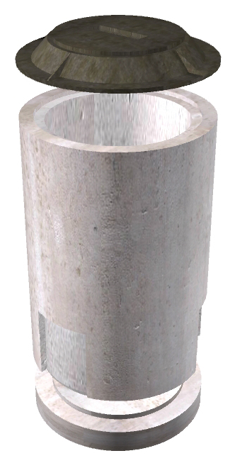 28" Dia. Fiber Optics Vault - Image 2
