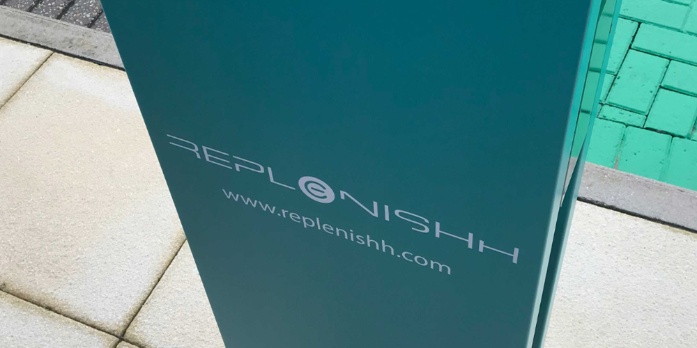 Replenishh Parking Lot | EV Fast Charger Foundation