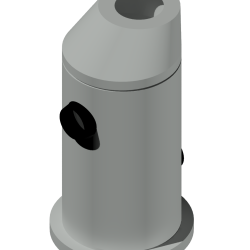 48" Sanitary Manhole - Internal Drop