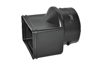Normandy Corrugated HDPE 3"x4"x4" Downspout Adapter (DS X I)
