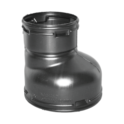 Normandy Corrugated HDPE 6"x4" Reducer Coupling - Offset (H x H)