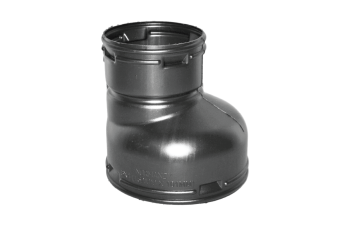 Normandy Corrugated HDPE 6"x4" Reducer Coupling - Offset (H x H)