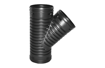 Normandy Corrugated HDPE 6" Wye (H X H X H)