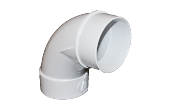 Normandy Solvent Weld PVC 6" 90º 1/4 Bend Short Turn (H x H)