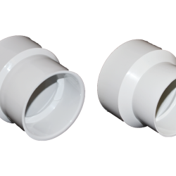 Normandy Solvent Weld PVC 4"x6" Adapter Coupling (H x DWV H)
