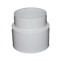 Normandy Solvent Weld PVC 4" Cast Iron Adapter (H x Cast Iron Spigot)