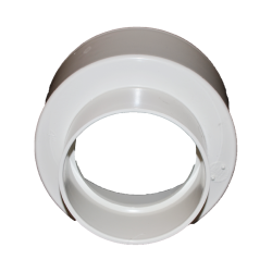 Normandy Solvent Weld PVC 4" Clay Adapter (H x Clay Spigot)