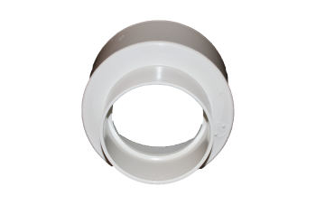 Normandy Solvent Weld PVC 4" Clay Adapter (H x Clay Spigot)