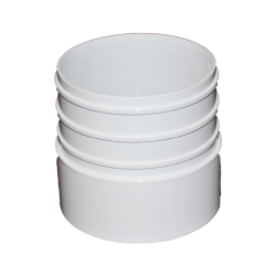 Normandy Solvent Weld PVC 4"x4" Corrugated Adapter (S x CI)