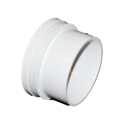 Normandy Solvent Weld PVC 4" Fitting Cleanout (Sewer Spigot x FPT)