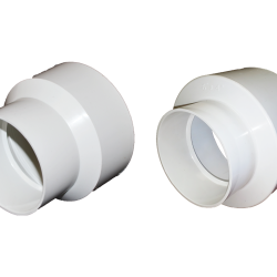 Normandy Solvent Weld PVC 6"x4" Tapered Reducer Coupling (H x H)