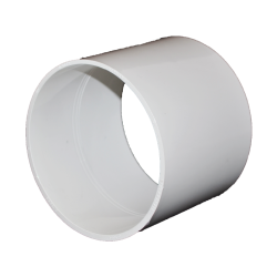 Normandy Solvent Weld PVC 4" Repair Coupling (H x H - No Stop)